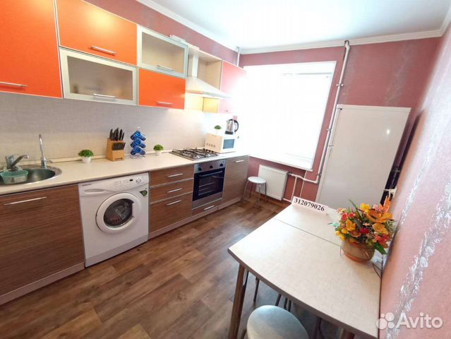 

1-к. квартира, 54 м², 1 кровать