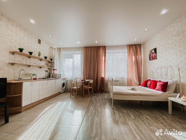 

Квартира-студия, 40 м², 4 кровати