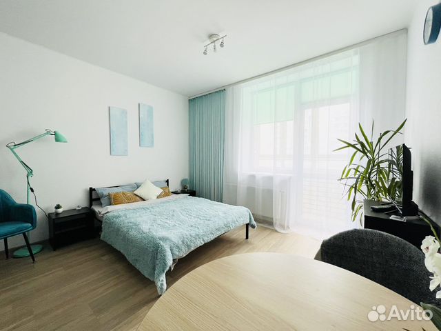 

Квартира-студия, 30 м², 2 кровати