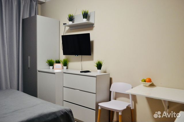 

Квартира-студия в апарт-отеле, 22 м², 1 кровать