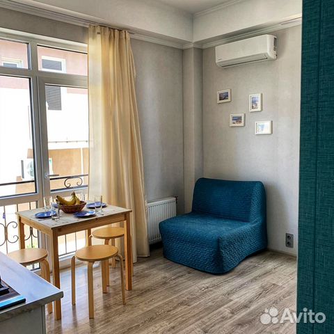 

Квартира-студия, 27 м², 3 кровати