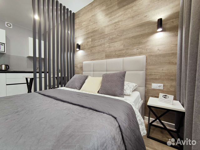 

Квартира-студия, 28 м², 2 кровати