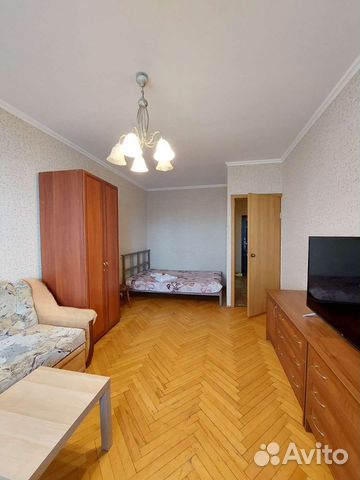 

1-к. квартира, 38 м², 2 кровати