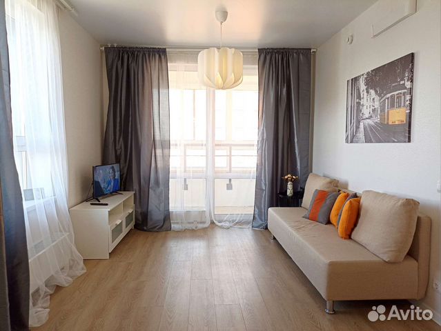 

1-к. квартира, 39 м², 2 кровати