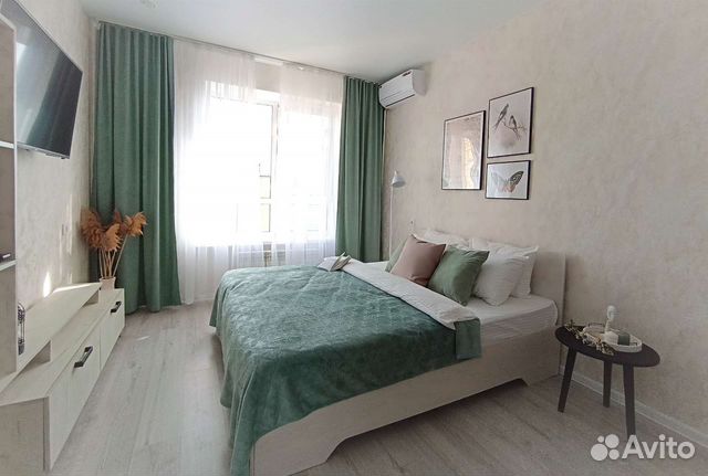 

1-к. квартира, 34 м², 2 кровати