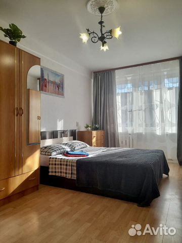 

1-к. квартира, 40 м², 2 кровати