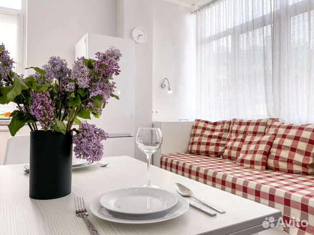 

Квартира-студия, 28 м², 2 кровати