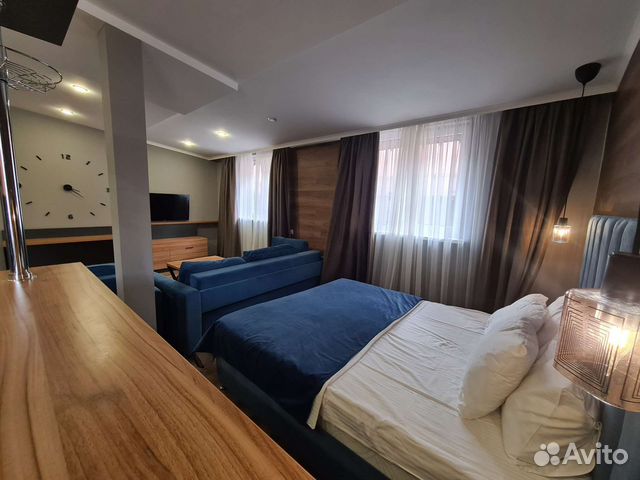 

Квартира-студия, 40 м², 3 кровати