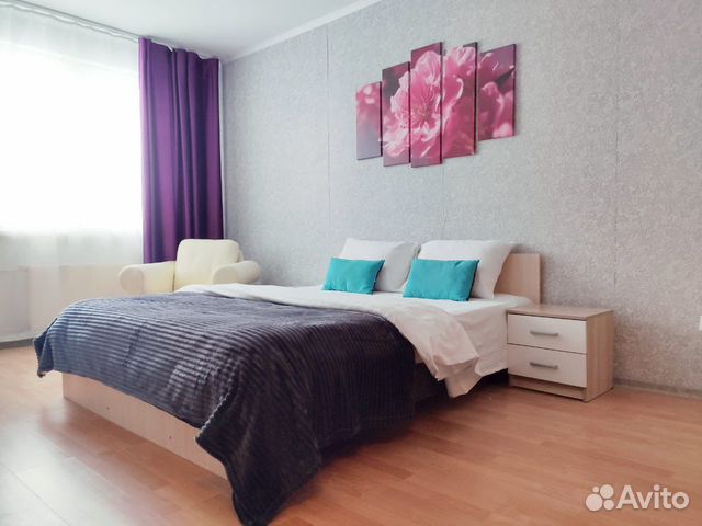 

1-к. квартира, 32 м², 2 кровати