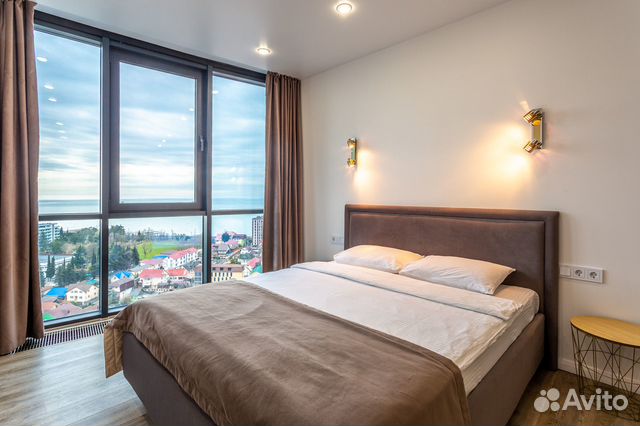 

Квартира-студия, 36 м², 2 кровати