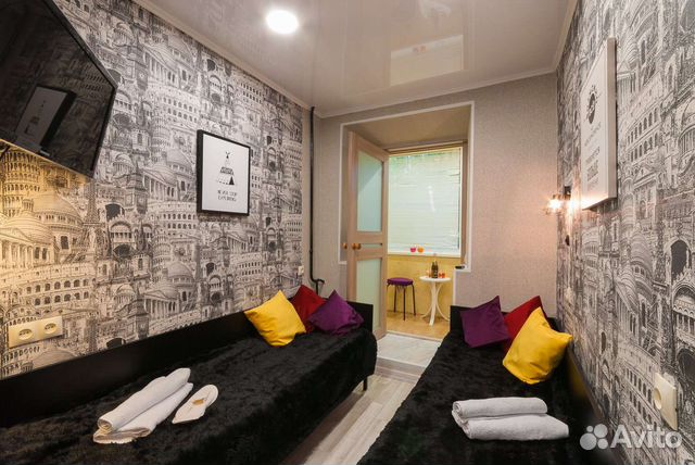 

Квартира-студия, 17 м², 2 кровати