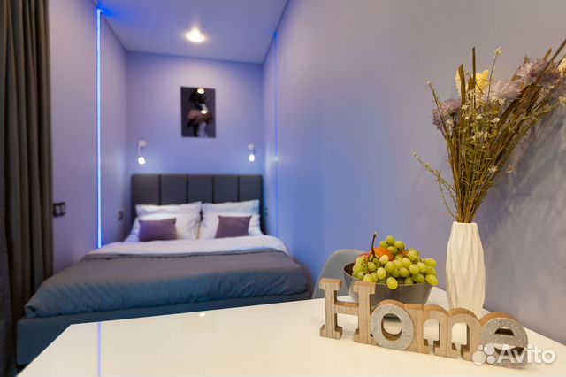 

Квартира-студия, 28 м², 2 кровати