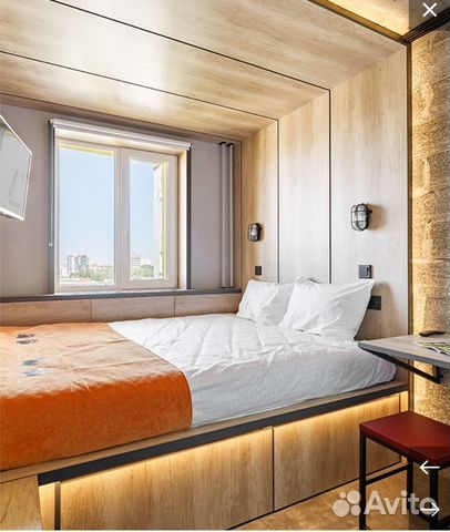 

Квартира-студия, 17 м², 1 кровать