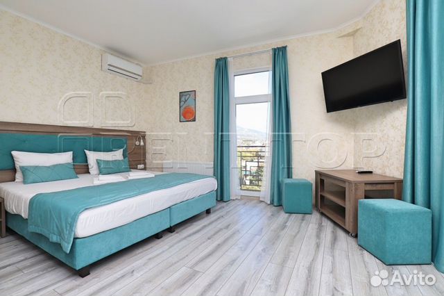 

Квартира-студия, 34 м², 2 кровати