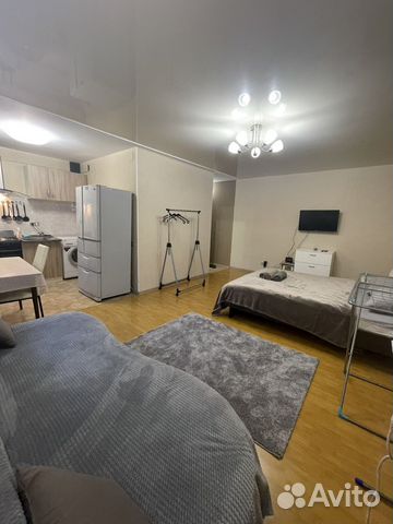 

Квартира-студия, 30 м², 2 кровати
