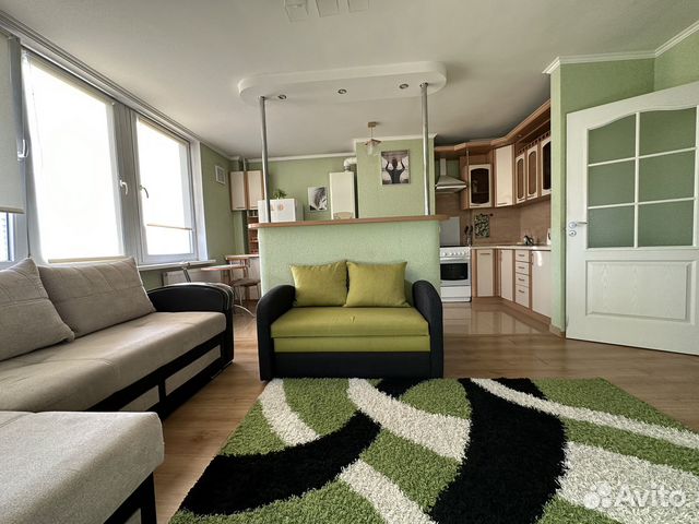 

Квартира-студия, 34,4 м², 3 кровати