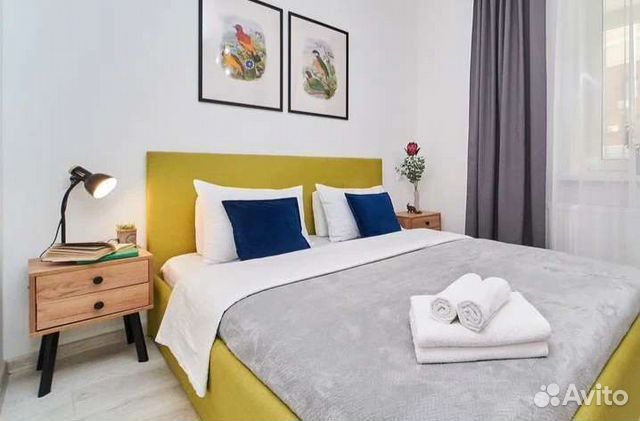 

Квартира-студия, 33 м², 1 кровать