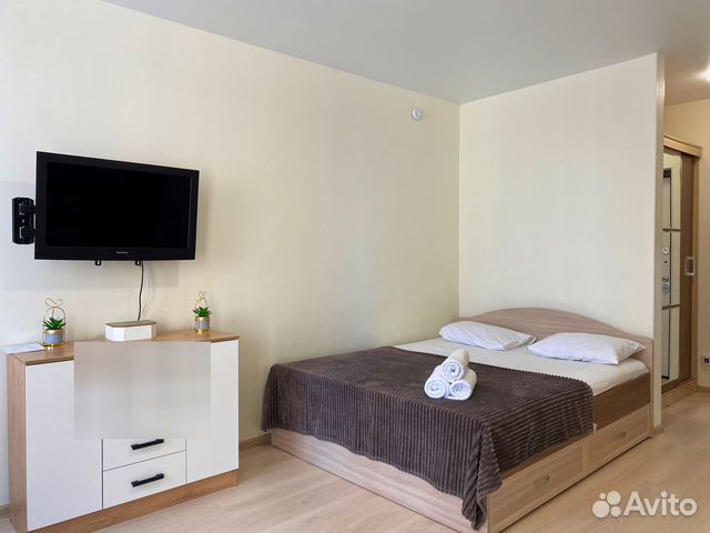 

Квартира-студия, 28 м², 2 кровати