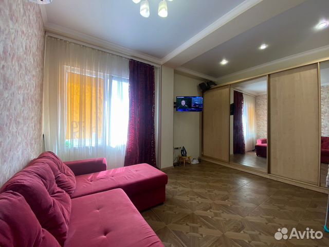 

1-к. квартира, 39 м², 2 кровати