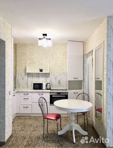 

1-к. квартира, 45 м², 2 кровати