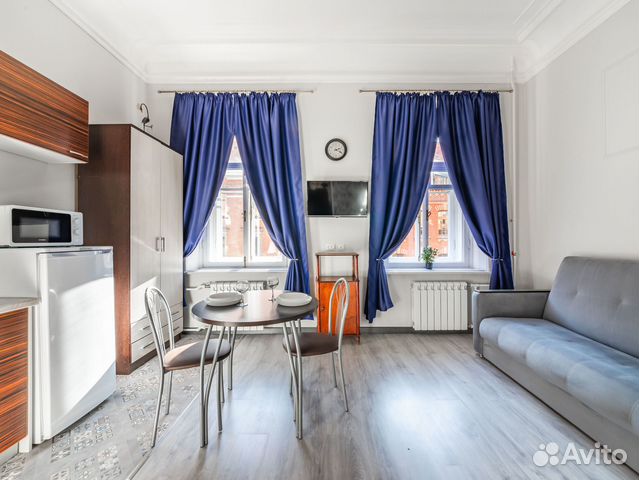 

Квартира-студия, 30 м², 3 кровати