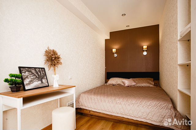 

Квартира-студия, 35 м², 1 кровать
