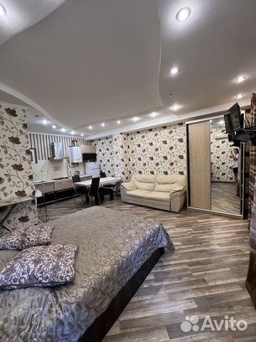 

Квартира-студия, 37 м², 2 кровати
