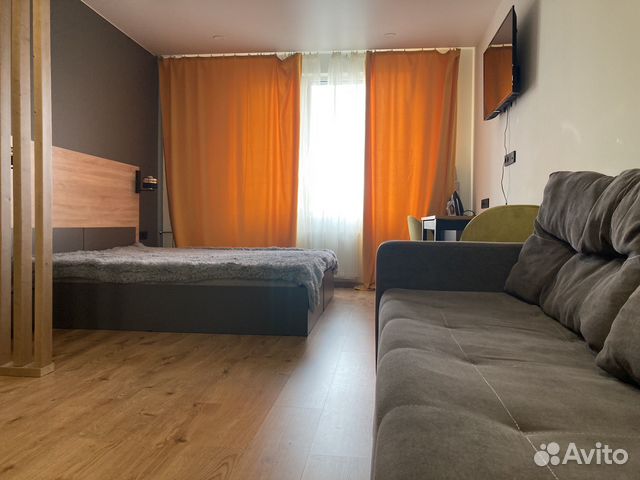 

Квартира-студия, 30 м², 2 кровати