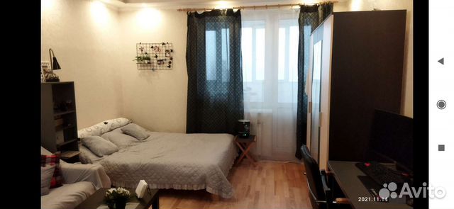 

Квартира-студия, 25,5 м², 3 кровати
