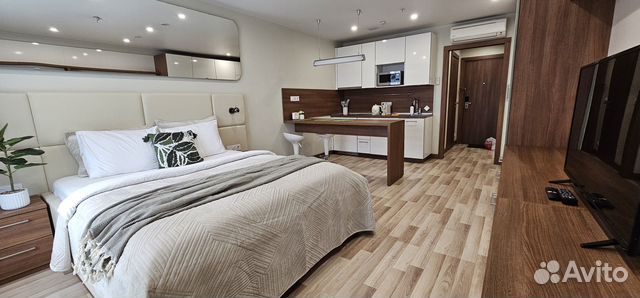 

Квартира-студия, 29 м², 1 кровать
