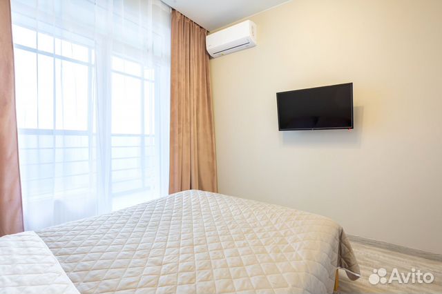 

1-к. квартира, 38 м², 2 кровати