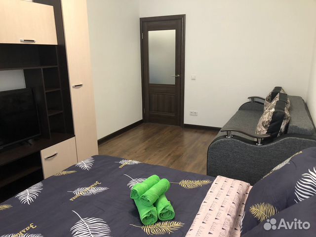 

1-к. квартира, 34 м², 2 кровати
