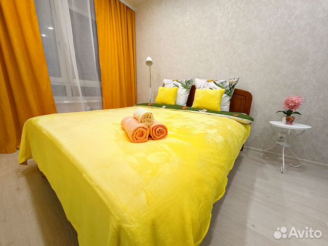 

1-к. квартира, 40 м², 2 кровати