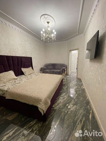 

1-к. квартира, 55 м², 3 кровати