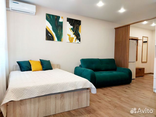 

Квартира-студия, 47 м², 2 кровати