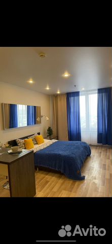

Квартира-студия, 28 м², 1 кровать