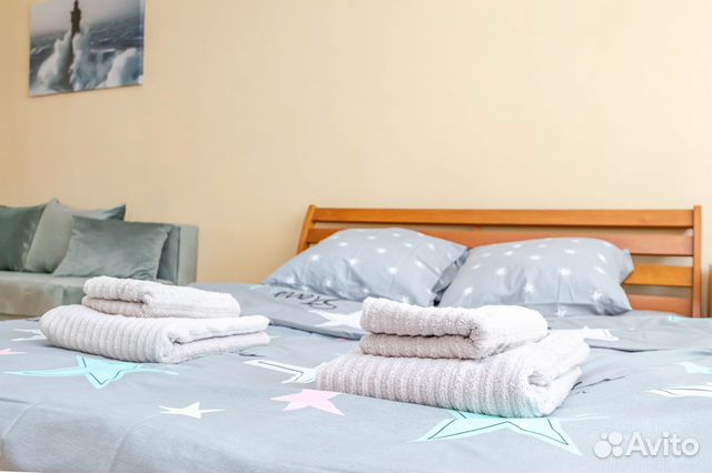 

Квартира-студия, 48 м², 2 кровати