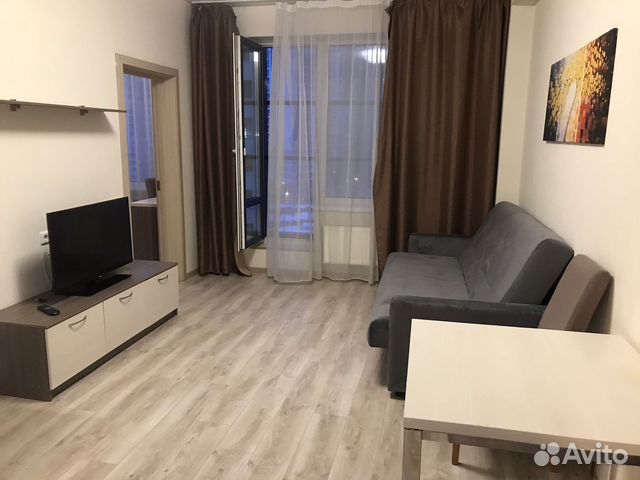 

1-к. квартира, 40 м², 2 кровати