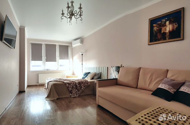 

1-к. квартира, 50 м², 2 кровати