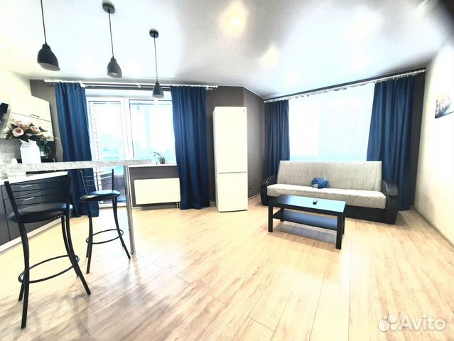

Квартира-студия, 32 м², 1 кровать
