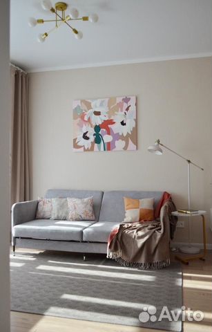 

1-к. квартира, 36,6 м², 1 кровать