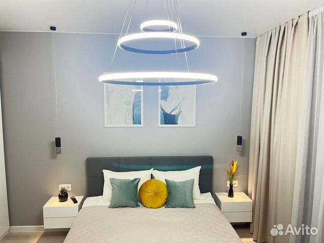 

1-к. квартира, 42 м², 2 кровати