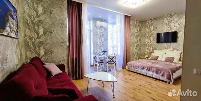 

Квартира-студия, 40 м², 2 кровати