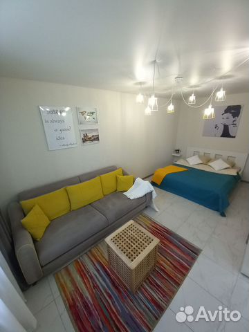 

Квартира-студия, 35 м², 2 кровати