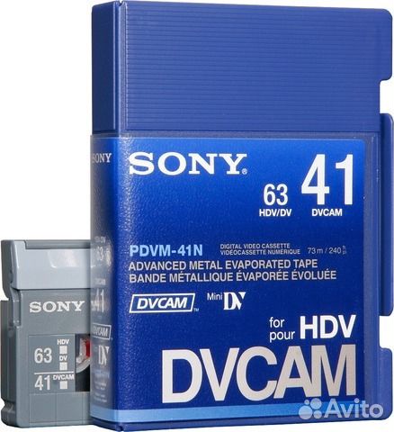 Видеокассета Sony DVcam pdvm-40 N
