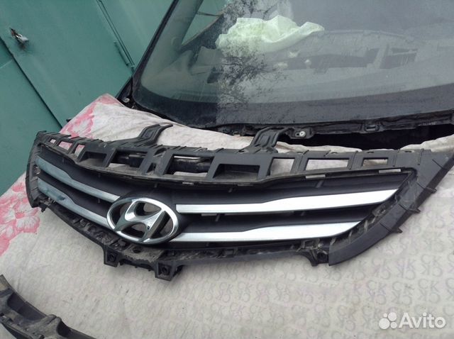 Решётка радиатора Hyundai Solaris 2015, рестайлинг Решётка радиатора Hyundai Solaris 2015, рестайлинг