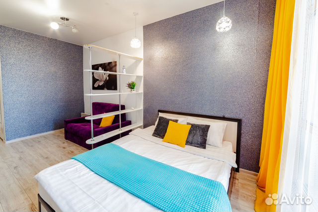 

Квартира-студия, 35 м², 4 кровати