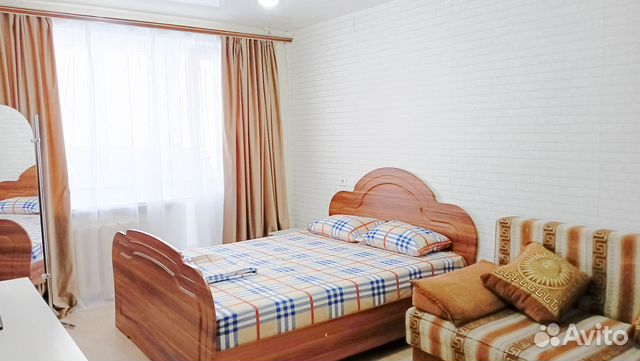 

1-к. квартира, 43 м², 2 кровати
