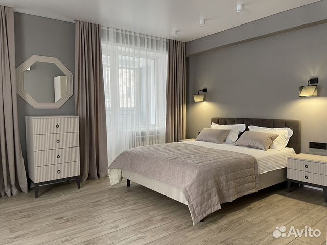 

1-к. квартира, 47 м², 2 кровати