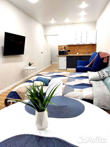 

Квартира-студия, 33 м², 4 кровати